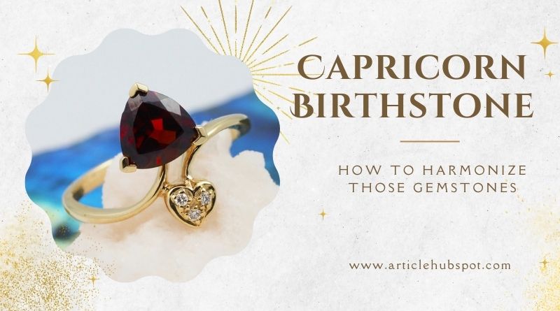 Capricorn Birthstone